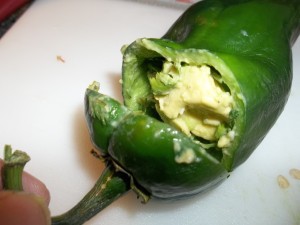 Poblano Peppers Prep