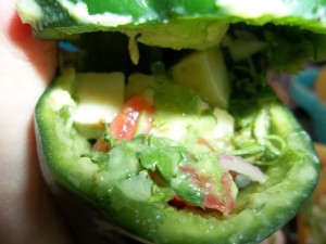 Poblano Peppers Stuffed