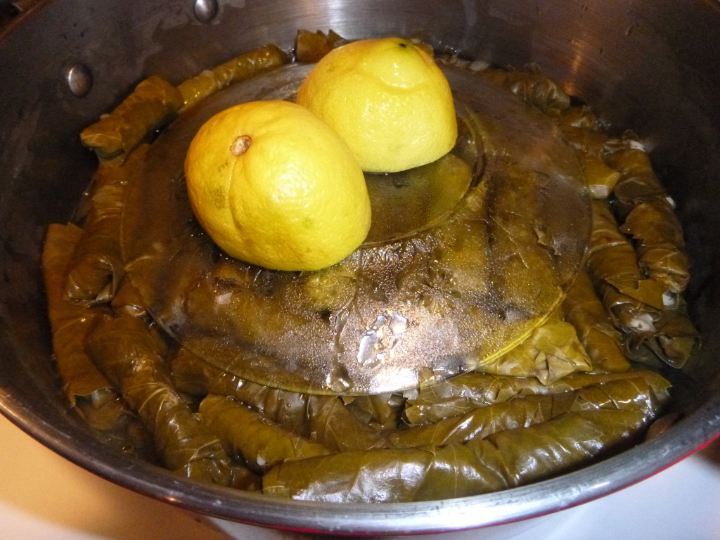 Yalanci Dolma Cooking