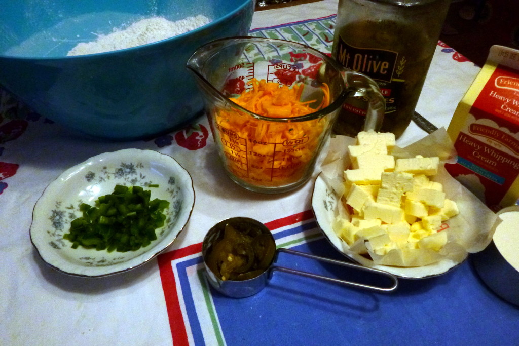 Jalapeno Cheddar Scones Ingredients