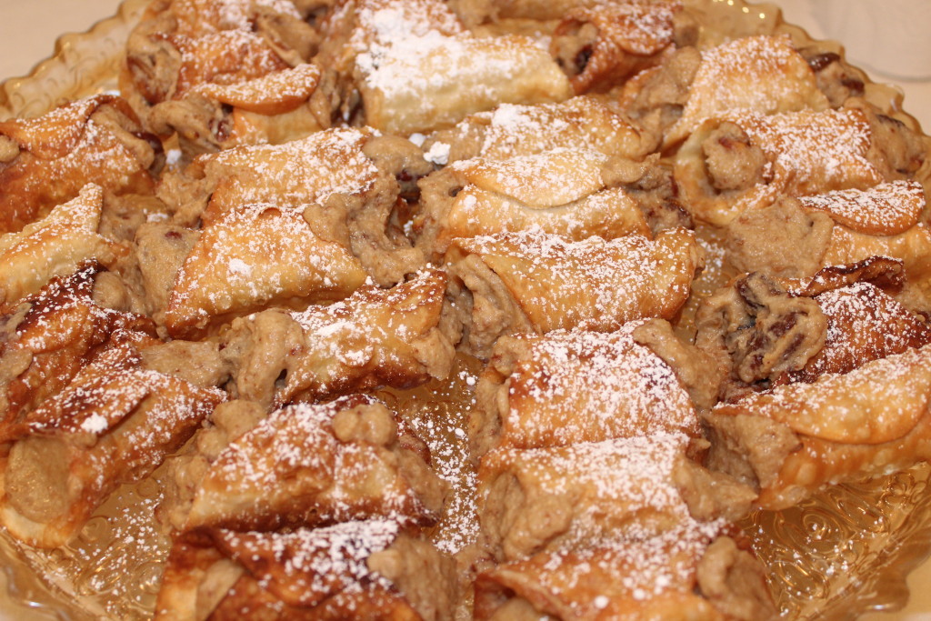 Maple Pecan Pie Cannoli Close-up