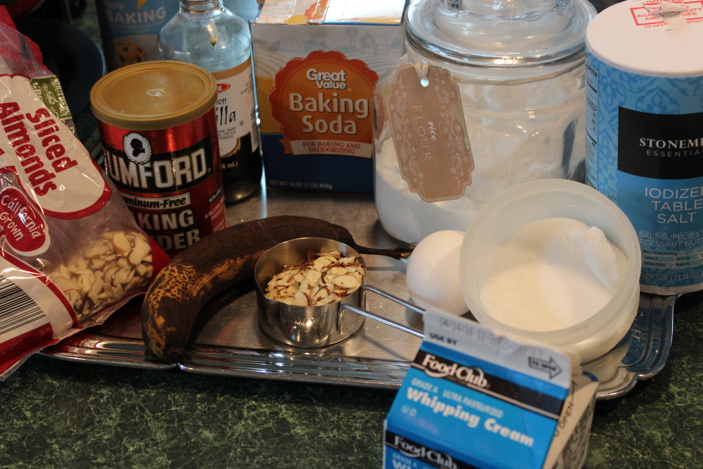 Banana Nut Waffle Ingredients