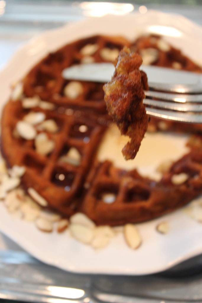 Banana Nut Waffles