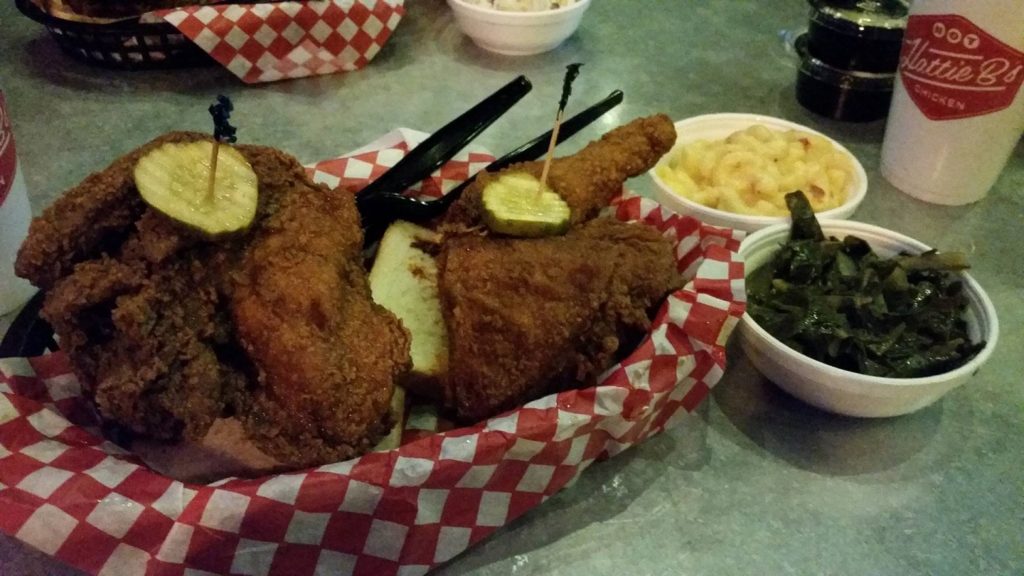 Hattie B's Half-chicken Half-mild Half-medium