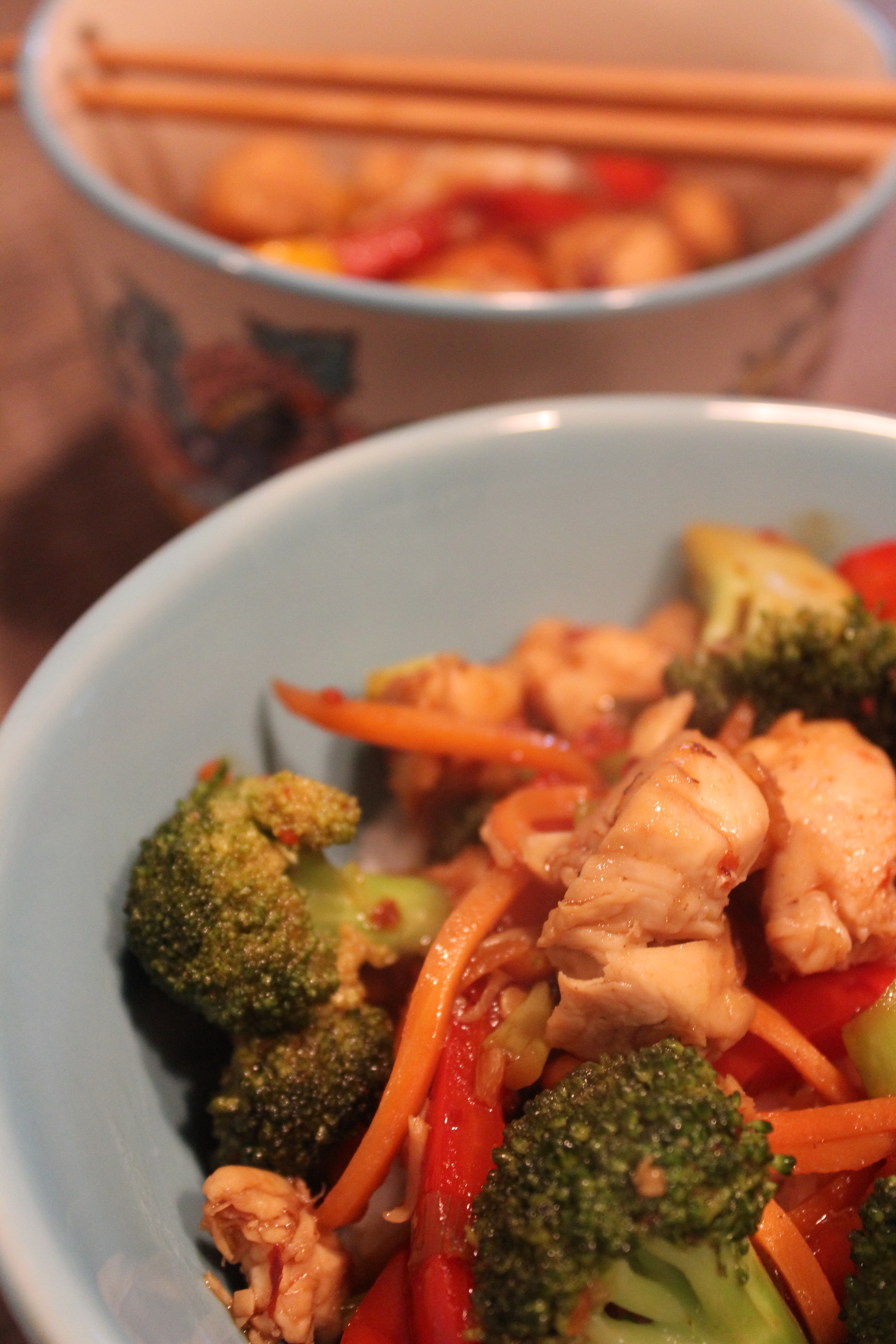 Teriyaki Chicken Veggie Stir-fry