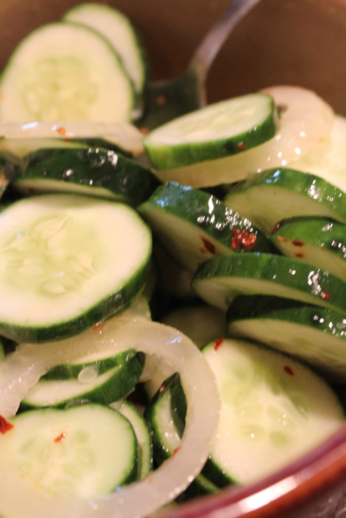 Cucumber Onion Salad