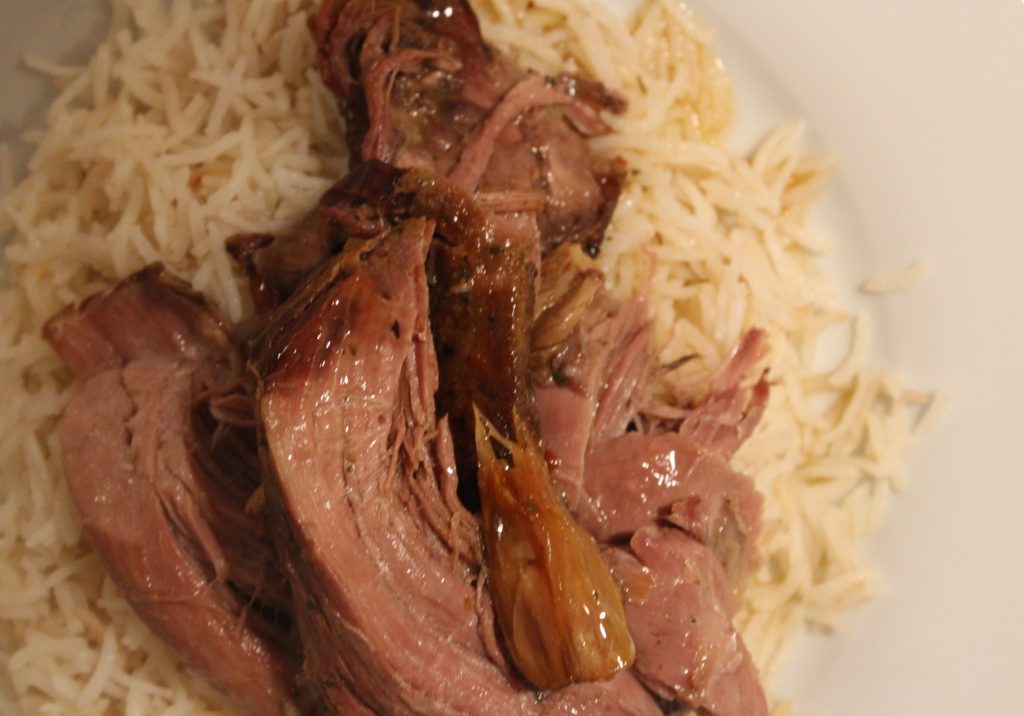 Crock Pot Leg of Lamb