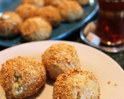 Savory Sesame Gruyère Pastries