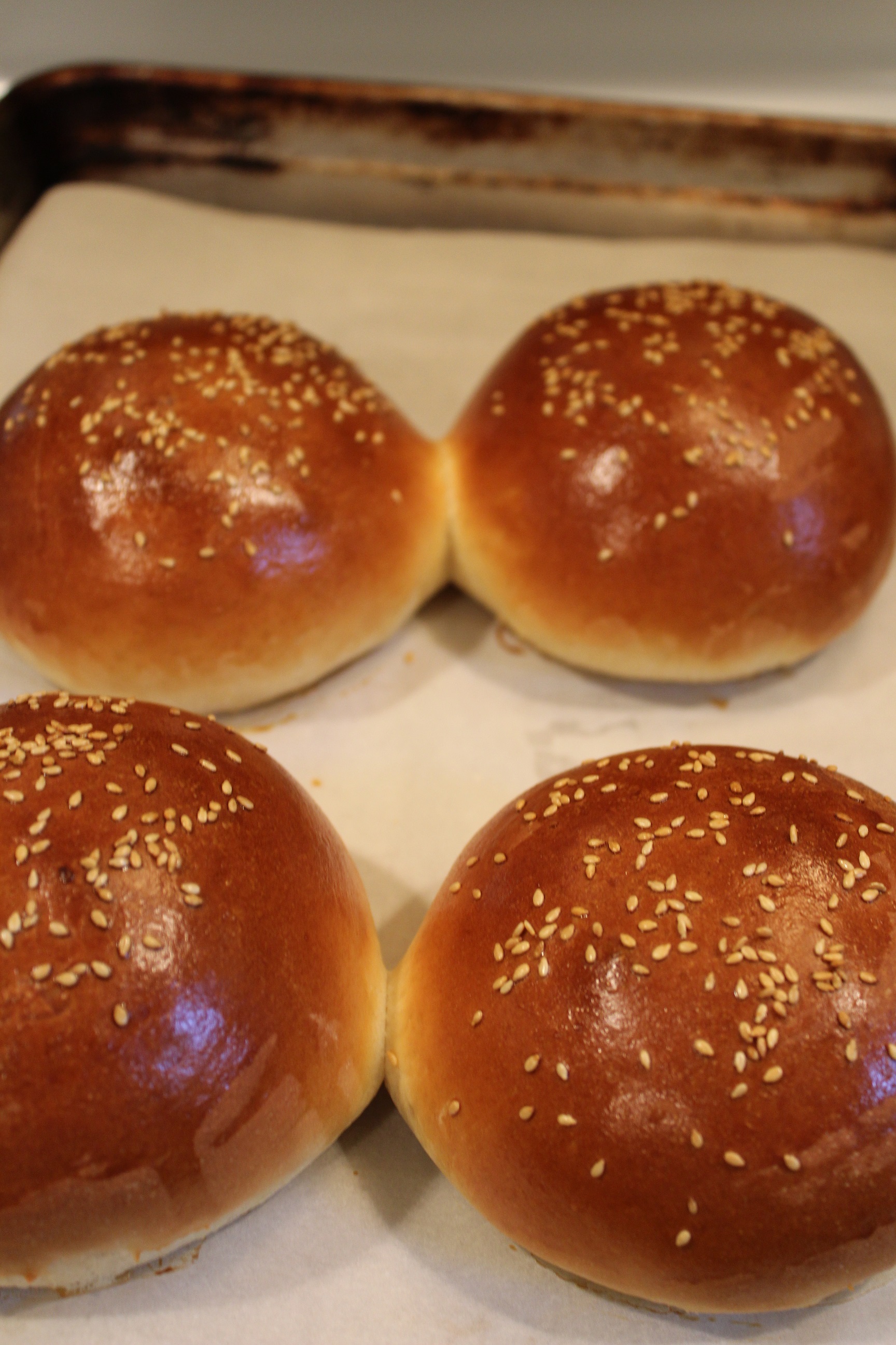Best Ever Homemade Burger Buns - In The Kitchen With April