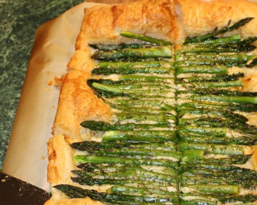 Gruyere Asparagus Tart