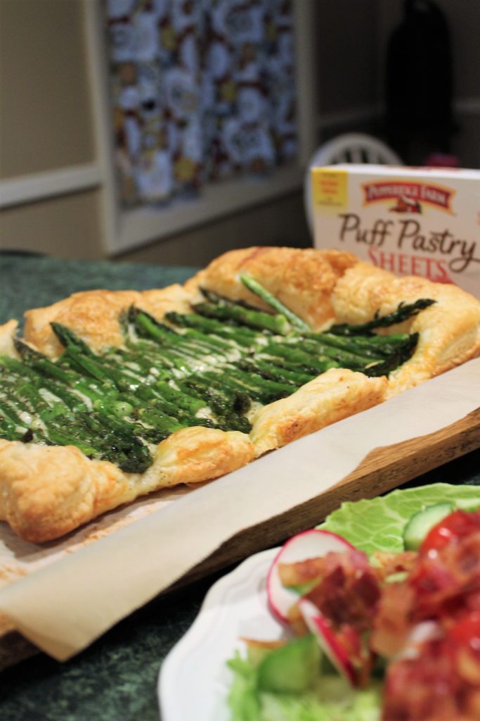 Gruyere Asparagus Tart